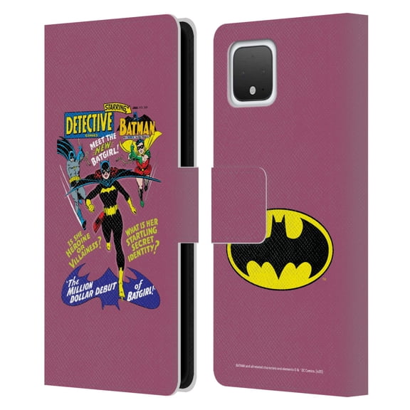 Head Case Designs Officially Licensed Batman DC Comics Famous Comic Book Covers Detective Comics 359 Leather Book Wallet Case Cover Compatible with Google Pixel 4
