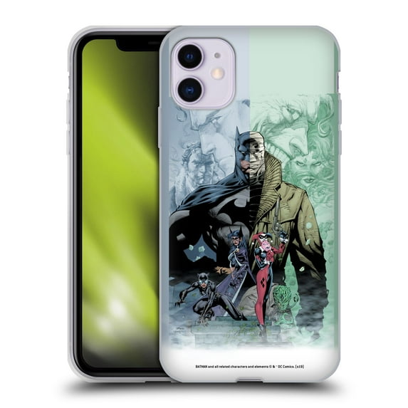 Head Case Designs Officially Licensed Batman DC Comics Famous Comic Book Covers Hush Harley Quinn Superman Soft Gel Case Compatible with Apple iPhone 11