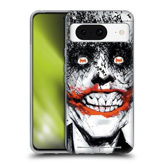 Head Case Designs Officially Licensed Batman DC Comics Famous Comic Book Covers Joker Detective Comics 880 Soft Gel Case Compatible with Google Pixel 8