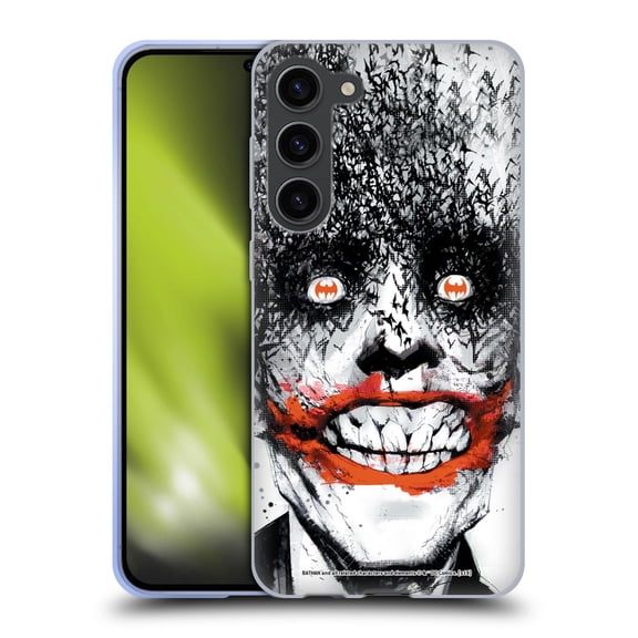 Head Case Designs Officially Licensed Batman DC Comics Famous Comic Book Covers Joker Detective Comics 880 Soft Gel Case Compatible with Samsung Galaxy S23+ 5G