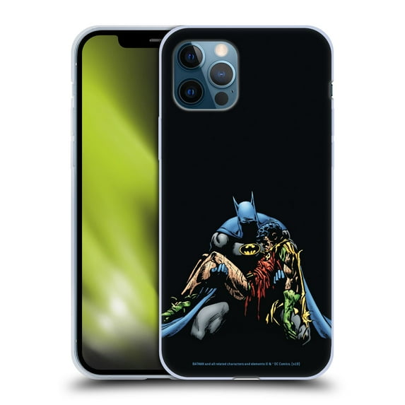 Head Case Designs Officially Licensed Batman DC Comics Famous Comic Book Covers Robin Death In The Family Soft Gel Case Compatible with Apple iPhone 12 / iPhone 12 Pro