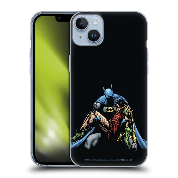 Head Case Designs Officially Licensed Batman DC Comics Famous Comic Book Covers Robin Death In The Family Soft Gel Case Compatible with Apple iPhone 14 Plus