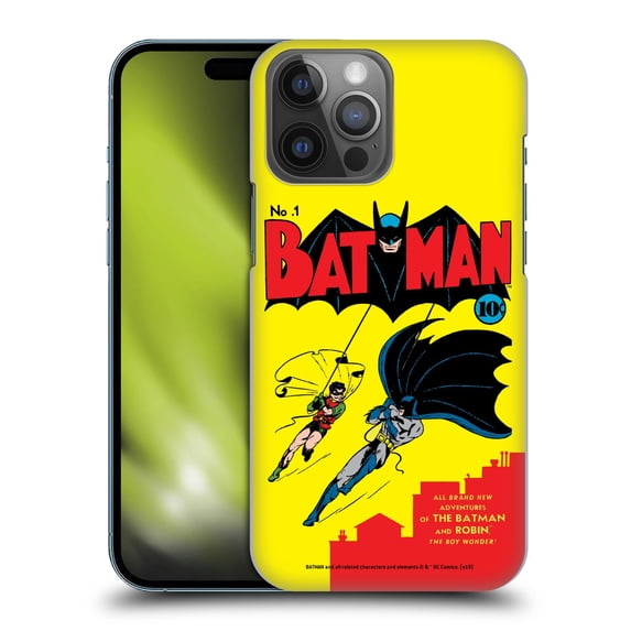 Head Case Designs Officially Licensed Batman DC Comics Famous Comic Book Covers Robin Number 1 Hard Back Case Compatible with Apple iPhone 14 Pro Max