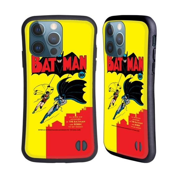 Head Case Designs Officially Licensed Batman DC Comics Famous Comic Book Covers Robin Number 1 Hybrid Case Compatible with Apple iPhone 13 Pro