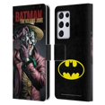 thumbnail image 1 of Head Case Designs Officially Licensed Batman DC Comics Famous Comic Book Covers The Killing Joke Leather Book Wallet Case Compatible with Samsung Galaxy S21 Ultra 5G, 1 of 6