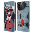 thumbnail image 1 of Head Case Designs Officially Licensed Batman DC Comics Harley Quinn Graphics Mallet Leather Book Wallet Case Cover Compatible with Apple iPhone 15 Pro, 1 of 6