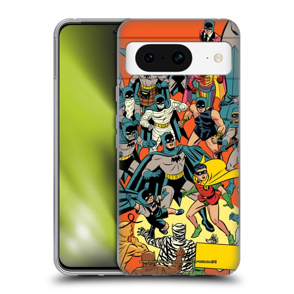 Head Case Designs Officially Licensed Batman DC Comics Iconic Comic Book Costumes Detective Comics 1000 Robin Soft Gel Case Compatible with Google Pixel 8