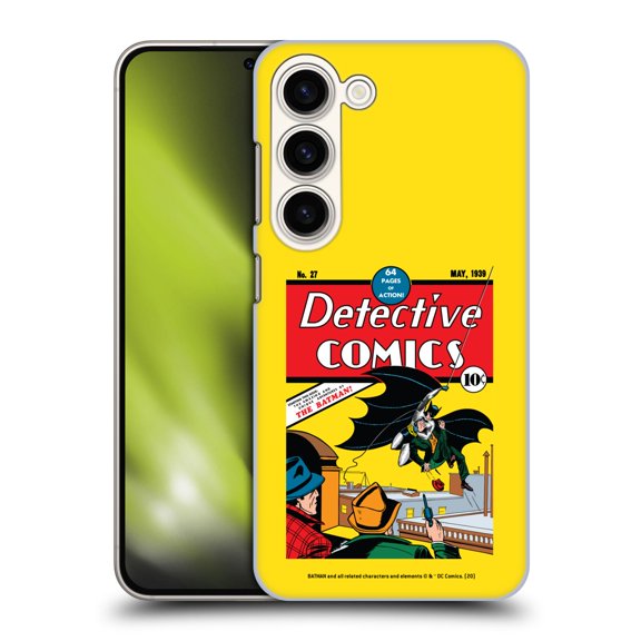 Head Case Designs Officially Licensed Batman DC Comics Iconic Comic Book Costumes First Appearance Detective Hard Back Case Compatible with Samsung Galaxy S23 5G