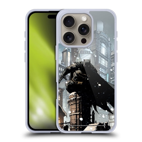 Head Case Designs Batman DC Comics Iconic Comic Book Costumes Rebirth Soft Gel Case for Apple iPhone 16 Pro