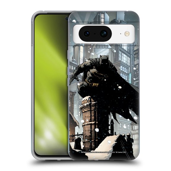 Head Case Designs Officially Licensed Batman DC Comics Iconic Comic Book Costumes Rebirth Soft Gel Case Compatible with Google Pixel 8