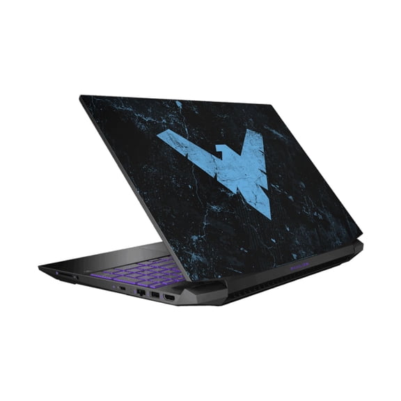 Head Case Designs Officially Licensed Batman DC Comics Logos And Comic Book Nightwing Vinyl Sticker Skin Decal Cover Compatible with HP Pavilion 15.6" 15-dk0047TX