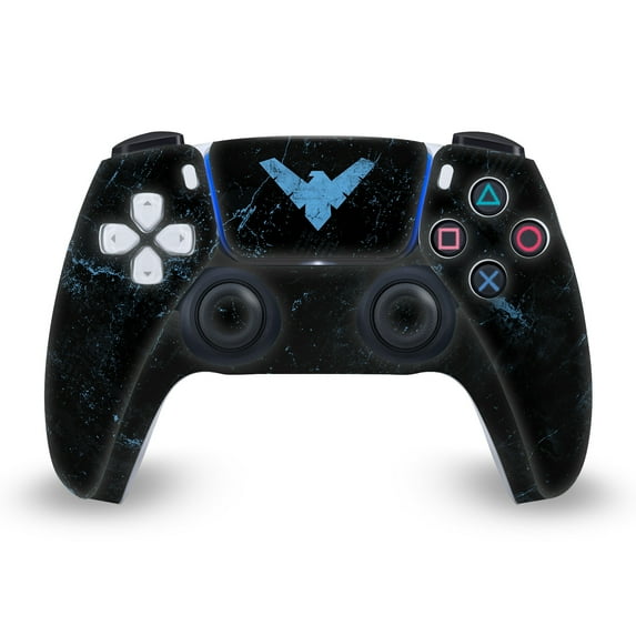 Head Case Designs Officially Licensed Batman DC Comics Logos And Comic Book Nightwing Vinyl Sticker Skin Decal Cover Compatible with Sony PS5 Sony DualSense Controller
