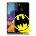 thumbnail image 1 of Head Case Designs Officially Licensed Batman DC Comics Logos Bat Signal Soft Gel Case Compatible with Samsung Galaxy A21 (2020), 1 of 7