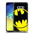 thumbnail image 1 of Head Case Designs Officially Licensed Batman DC Comics Logos Bat Signal Soft Gel Case Compatible with Samsung Galaxy S10e, 1 of 7