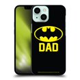 thumbnail image 1 of Head Case Designs Officially Licensed Batman DC Comics Logos Batdad Hard Back Case Compatible with Apple iPhone 13 Mini, 1 of 7