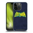 thumbnail image 1 of Head Case Designs Officially Licensed Batman DC Comics Logos Classic Distressed Look Hard Back Case Compatible with Apple iPhone 15 Pro, 1 of 7