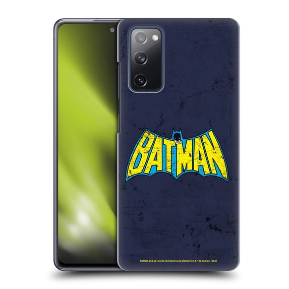 Head Case Designs Officially Licensed Batman DC Comics Logos Classic Distressed Look Hard Back Case Compatible with Samsung Galaxy S20 FE / 5G