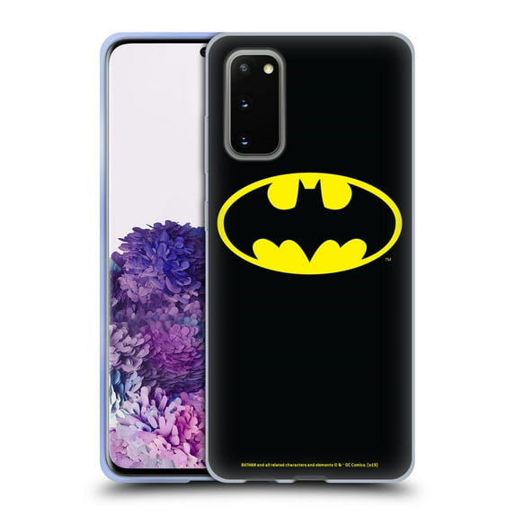 Head Case Designs Officially Licensed Batman DC Comics Logos Classic Soft Gel Case Compatible with Samsung Galaxy S20 / S20 5G