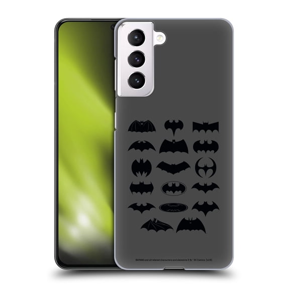 Head Case Designs Officially Licensed Batman DC Comics Logos Comic Hard Back Case Compatible with Samsung Galaxy S21 5G