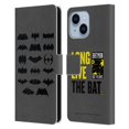 thumbnail image 1 of Head Case Designs Officially Licensed Batman DC Comics Logos Comic Leather Book Wallet Case Cover Compatible with Apple iPhone 14 Plus, 1 of 6