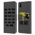thumbnail image 1 of Head Case Designs Officially Licensed Batman DC Comics Logos Comic Leather Book Wallet Case Cover Compatible with Apple iPhone XR, 1 of 6