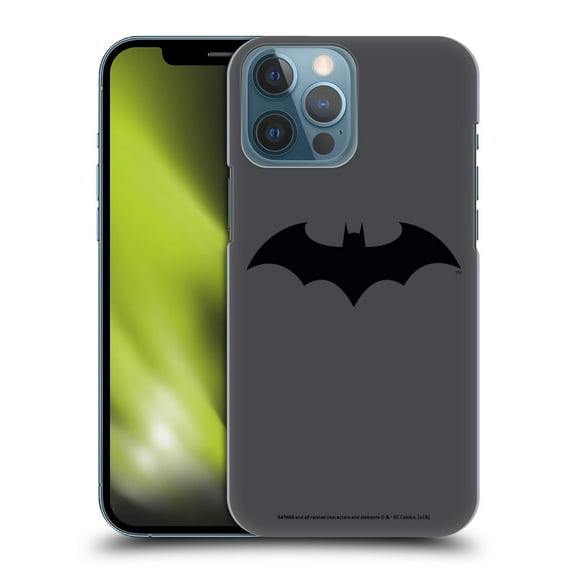 Head Case Designs Officially Licensed Batman DC Comics Logos Hush Hard Back Case Compatible with Apple iPhone 13 Pro Max