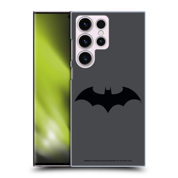 Head Case Designs Officially Licensed Batman DC Comics Logos Hush Hard Back Case Compatible with Samsung Galaxy S23 Ultra 5G