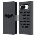 thumbnail image 1 of Head Case Designs Officially Licensed Batman DC Comics Logos Hush Leather Book Wallet Case Cover Compatible with Google Pixel 8, 1 of 6