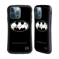 thumbnail image 1 of Head Case Designs Officially Licensed Batman DC Comics Logos Marble Hybrid Case Compatible with Apple iPhone 13 Pro, 1 of 7