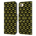 thumbnail image 1 of Head Case Designs Officially Licensed Batman DC Comics Logos Patterns Leather Book Wallet Case Cover Compatible with Apple iPhone 7 / 8 / SE 2020 & 2022, 1 of 6