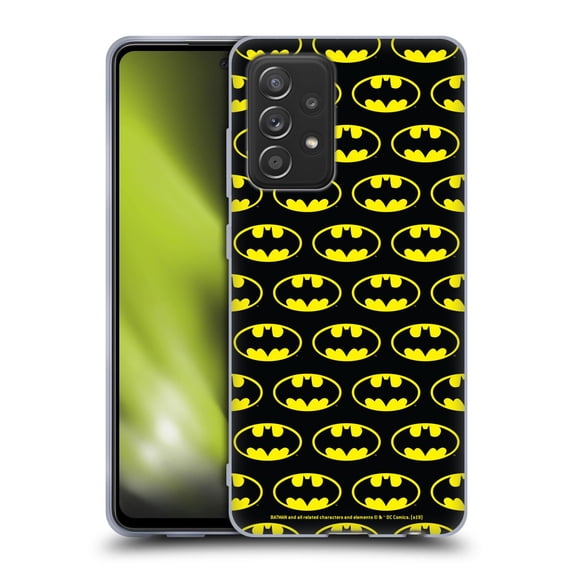 Head Case Designs Officially Licensed Batman DC Comics Logos Patterns Soft Gel Case Compatible with Samsung Galaxy A52 / A52s / 5G (2021)