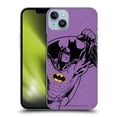 thumbnail image 1 of Head Case Designs Officially Licensed Batman DC Comics Logos Purple Hard Back Case Compatible with Apple iPhone 14 Plus, 1 of 7