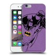 thumbnail image 1 of Head Case Designs Officially Licensed Batman DC Comics Logos Purple Soft Gel Case Compatible with Apple iPhone 6 / iPhone 6s, 1 of 7