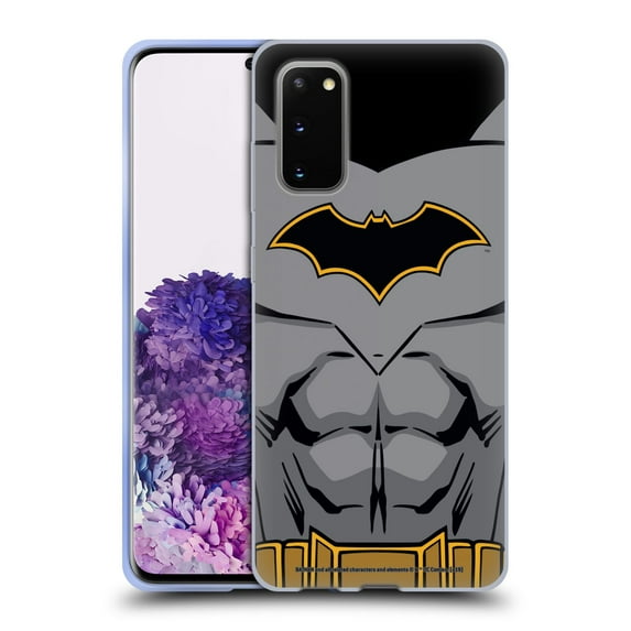 Head Case Designs Officially Licensed Batman DC Comics Logos Rebirth Costume Soft Gel Case Compatible with Samsung Galaxy S20 / S20 5G