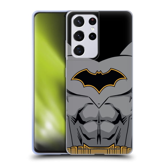 Head Case Designs Officially Licensed Batman DC Comics Logos Rebirth Costume Soft Gel Case Compatible with Samsung Galaxy S21 Ultra 5G