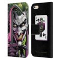 thumbnail image 1 of Head Case Designs Officially Licensed Batman DC Comics Three Jokers The Clown Leather Book Wallet Case Cover Compatible with Apple iPhone 6 Plus / iPhone 6s Plus, 1 of 6