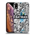 thumbnail image 1 of Head Case Designs Officially Licensed Batman DC Comics Vintage Fashion Patterns Soft Gel Case Compatible with Apple iPhone XR, 1 of 7