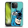 thumbnail image 1 of Head Case Designs Officially Licensed Batman DC Comics Vintage Fashion Pop Art Soft Gel Case Compatible with Apple iPhone 15 Pro Max, 1 of 7