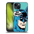thumbnail image 1 of Head Case Designs Officially Licensed Batman DC Comics Vintage Fashion Pop Art Soft Gel Case Compatible with Apple iPhone 15, 1 of 7