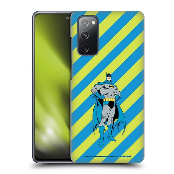 Head Case Designs Officially Licensed Batman DC Comics Vintage Fashion Stripes Hard Back Case Compatible with Samsung Galaxy S20 FE / 5G
