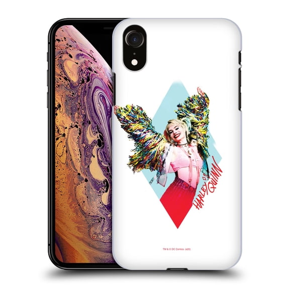 Head Case Designs Officially Licensed Birds of Prey DC Comics Harley Quinn Harley Hard Back Case Compatible with Apple iPhone XR