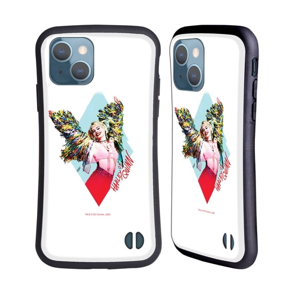 Head Case Designs Officially Licensed Birds of Prey DC Comics Harley Quinn Harley Hybrid Case Compatible with Apple iPhone 13