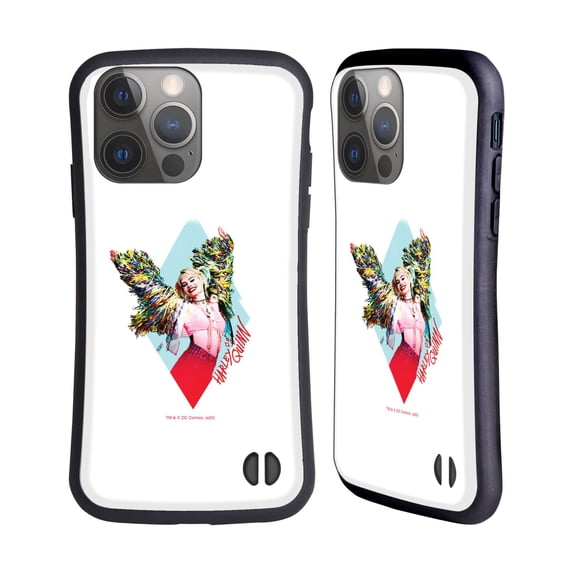 Head Case Designs Officially Licensed Birds of Prey DC Comics Harley Quinn Harley Hybrid Case Compatible with Apple iPhone 14 Pro