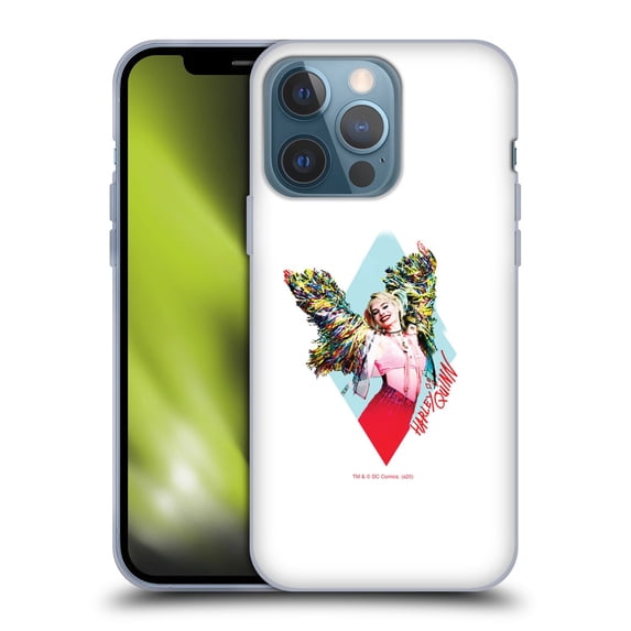 Head Case Designs Officially Licensed Birds of Prey DC Comics Harley Quinn Harley Soft Gel Case Compatible with Apple iPhone 13 Pro