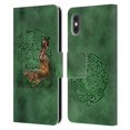 thumbnail image 1 of Head Case Designs Officially Licensed Brigid Ashwood Celtic Wisdom 2 Hare Leather Book Wallet Case Cover Compatible with Apple iPhone X / iPhone XS, 1 of 6