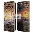 thumbnail image 1 of Head Case Designs Officially Licensed Brigid Ashwood Celtic Wisdom 3 Awen Leather Book Wallet Case Cover Compatible with Apple iPhone 15 Pro Max, 1 of 6