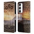 thumbnail image 1 of Head Case Designs Officially Licensed Brigid Ashwood Celtic Wisdom 3 Awen Leather Book Wallet Case Cover Compatible with Samsung Galaxy S23 5G, 1 of 6