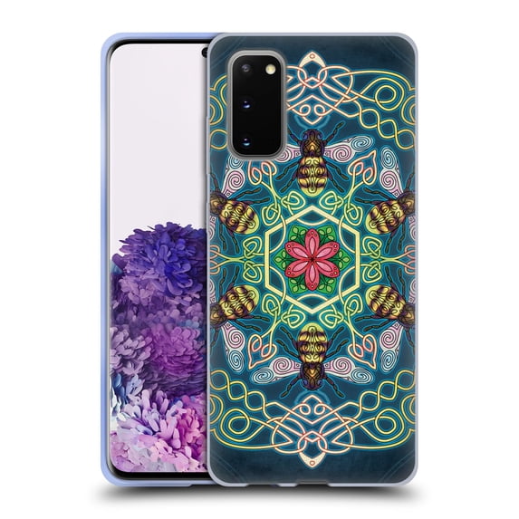 Head Case Designs Officially Licensed Brigid Ashwood Celtic Wisdom 3 Bees Soft Gel Case Compatible with Samsung Galaxy S20 / S20 5G