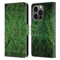 thumbnail image 1 of Head Case Designs Officially Licensed Brigid Ashwood Celtic Wisdom 3 Irish Shamrock Leather Book Wallet Case Cover Compatible with Apple iPhone 14 Pro, 1 of 6