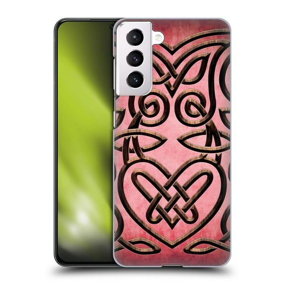 Head Case Designs Officially Licensed Brigid Ashwood Celtic Wisdom 3 Love Knot Hard Back Case Compatible with Samsung Galaxy S21 5G